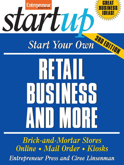 Title details for Start Your Own Retail Business and More by Entrepreneur Press - Wait list
